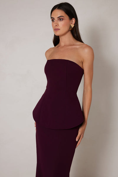 Tatum Set - Deep Plum