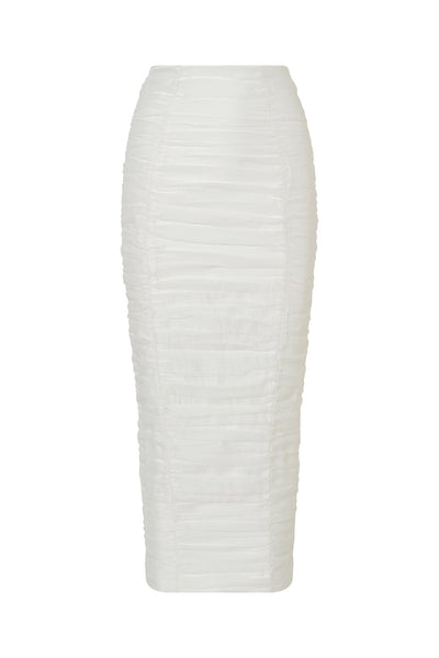 Tulum Skirt - White - SHOPJAUS - JAUS