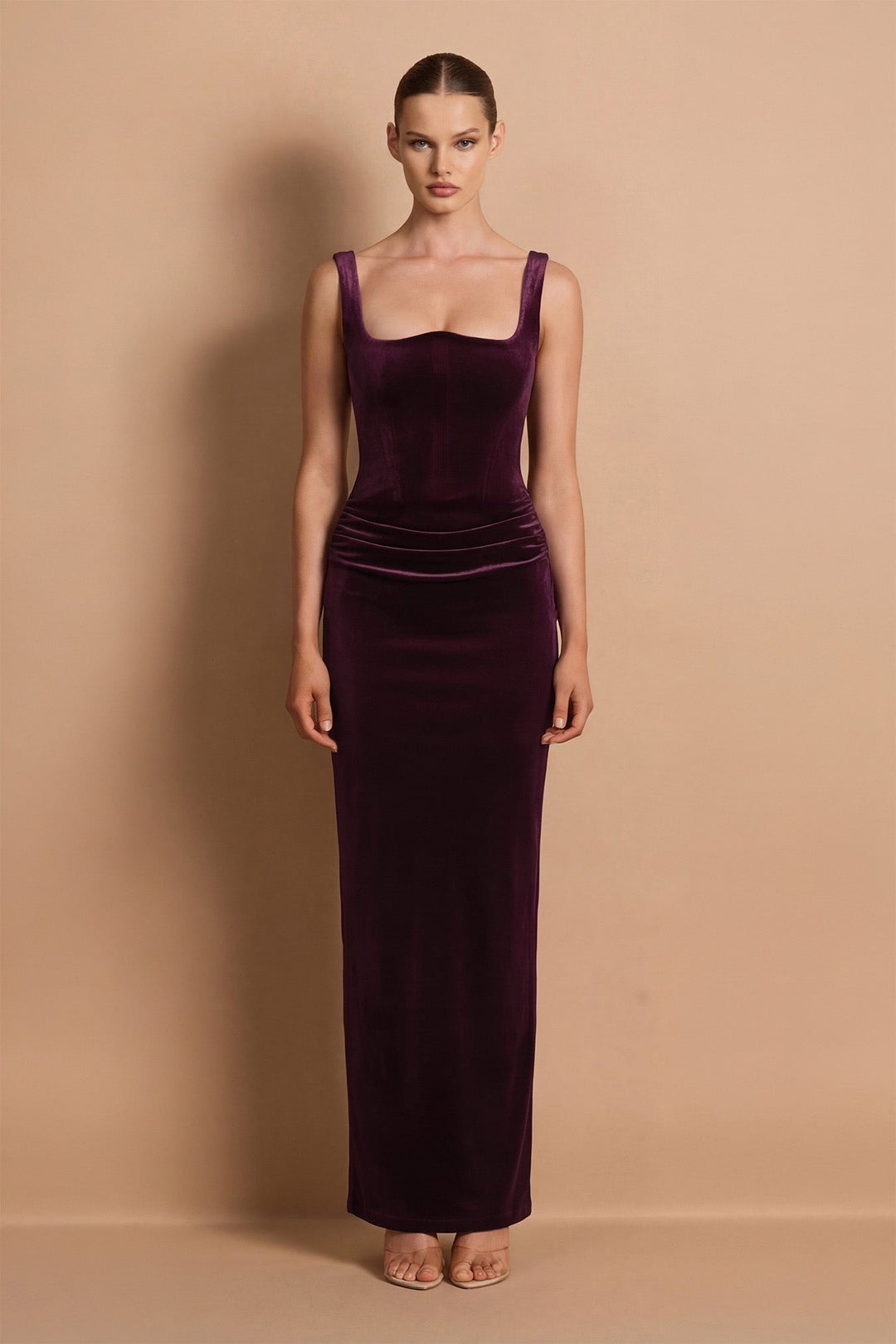 Nookie Veda Maxi Dress in Wine