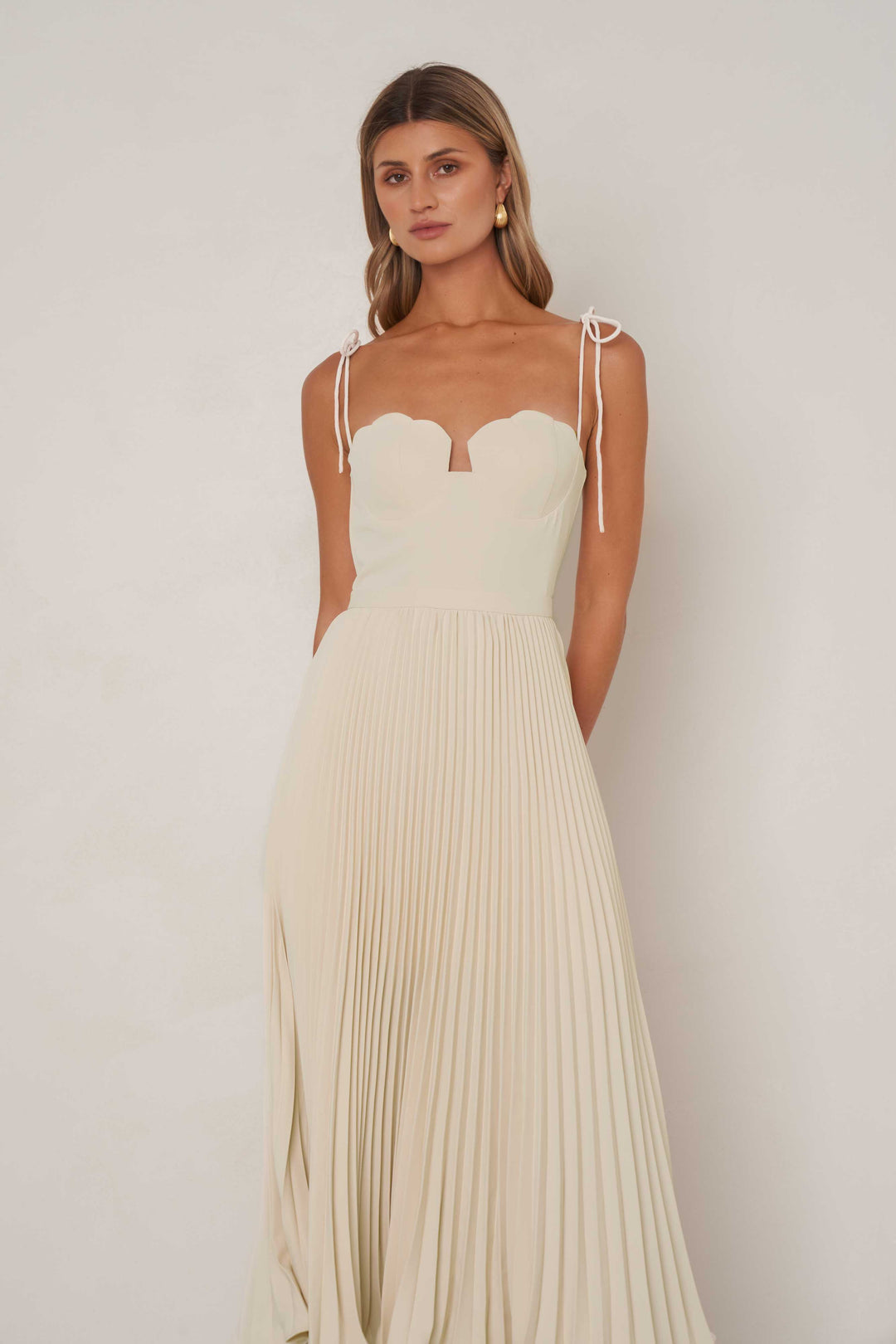 Whitney Dress - Sand - SHOPJAUS - JAUS