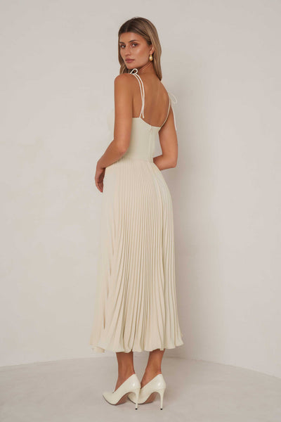 Whitney Dress - Sand - SHOPJAUS - JAUS