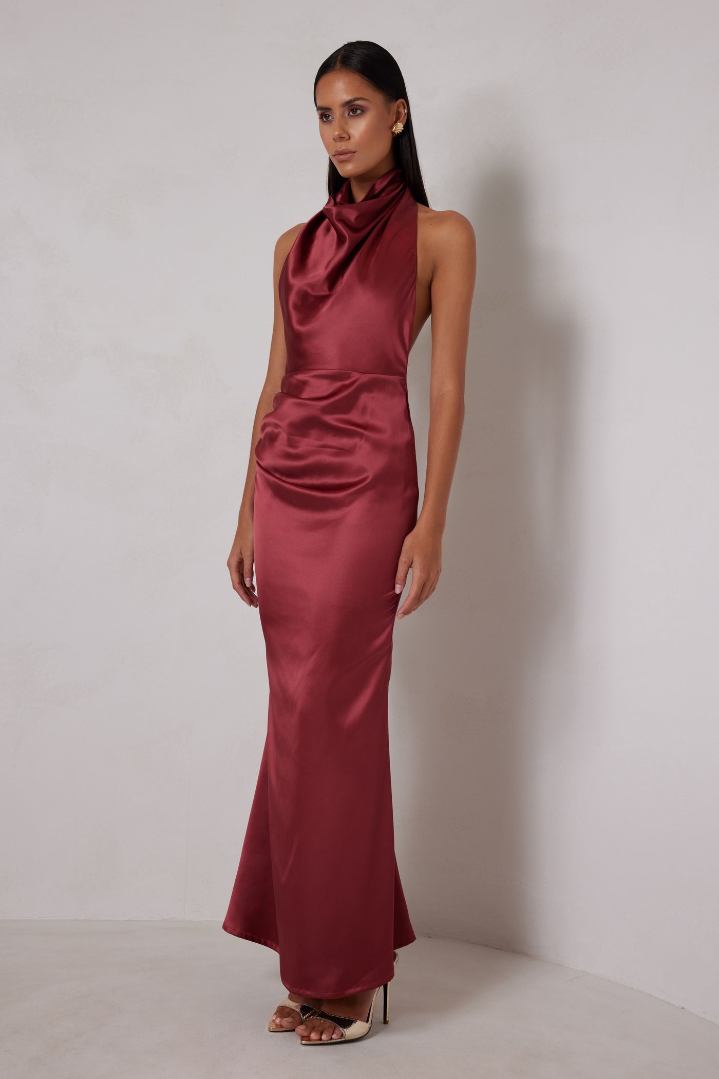 Yvette Dress - Rust