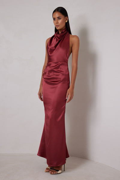 Yvette Dress - Rust
