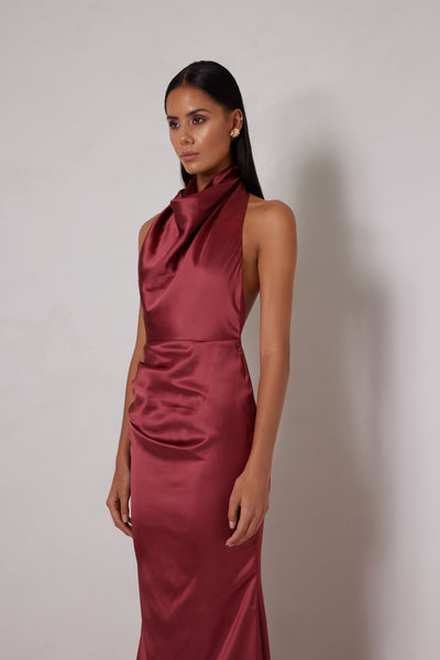 Yvette Dress - Rust