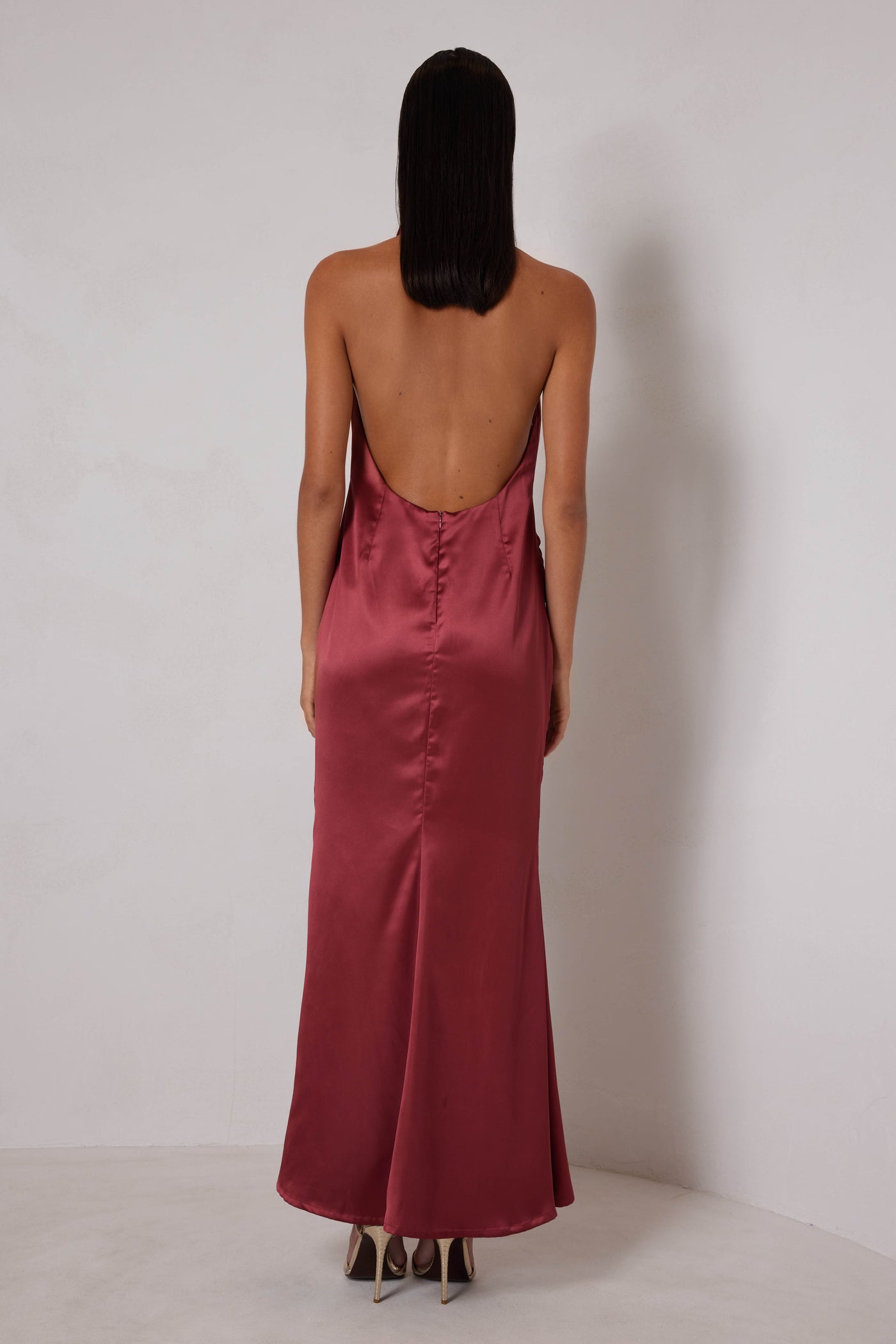 Yvette Dress - Rust