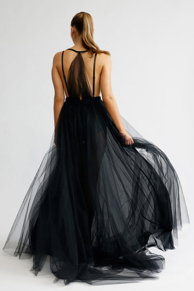 Cynthia Dress - Black - SHOPJAUS - JAUS