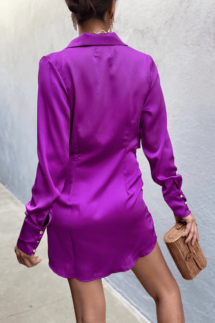 aja mini dress Aja Mini Dress - Violet