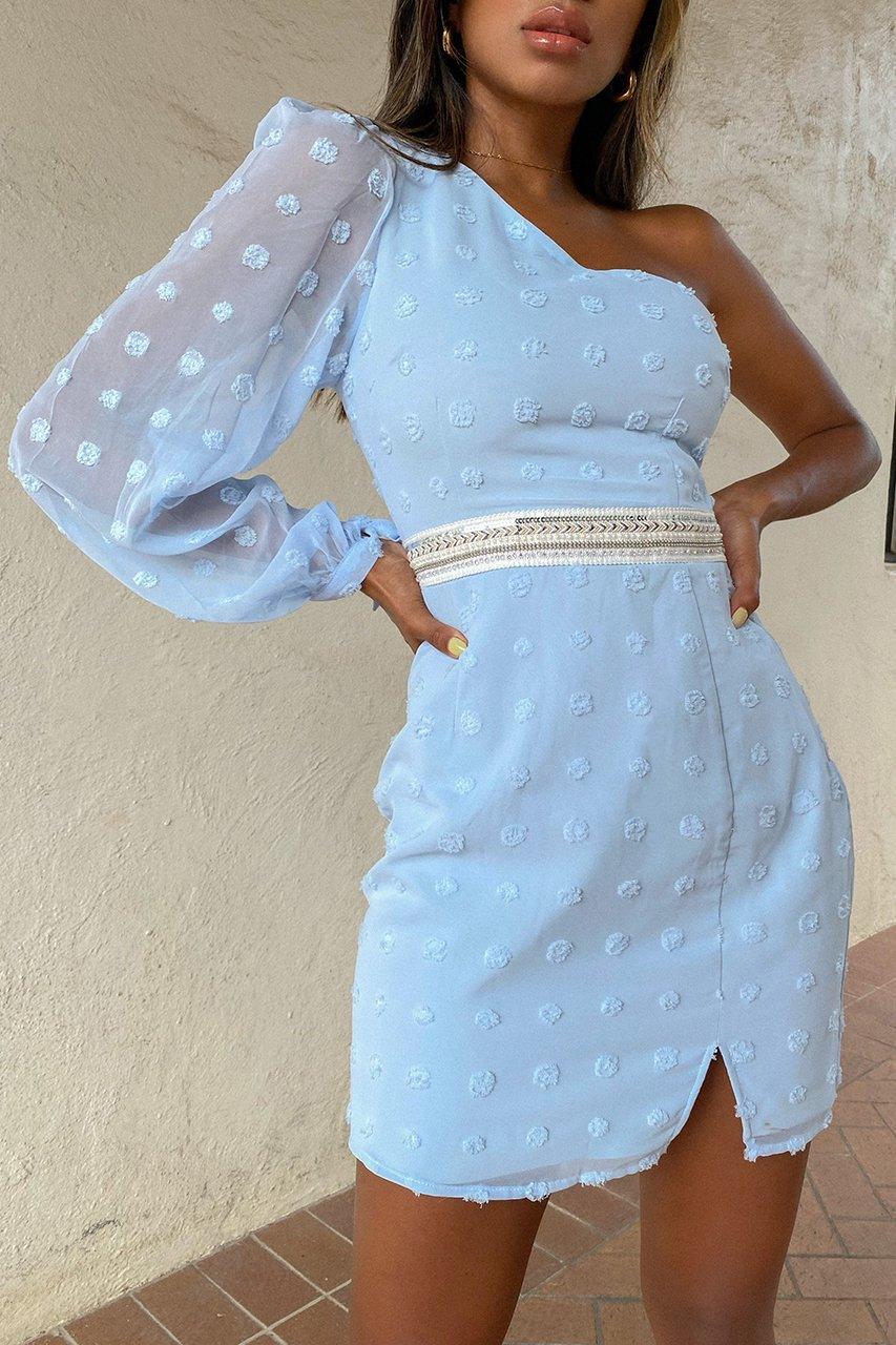 alira mini dress Alira Mini Dress - SKY BLUE