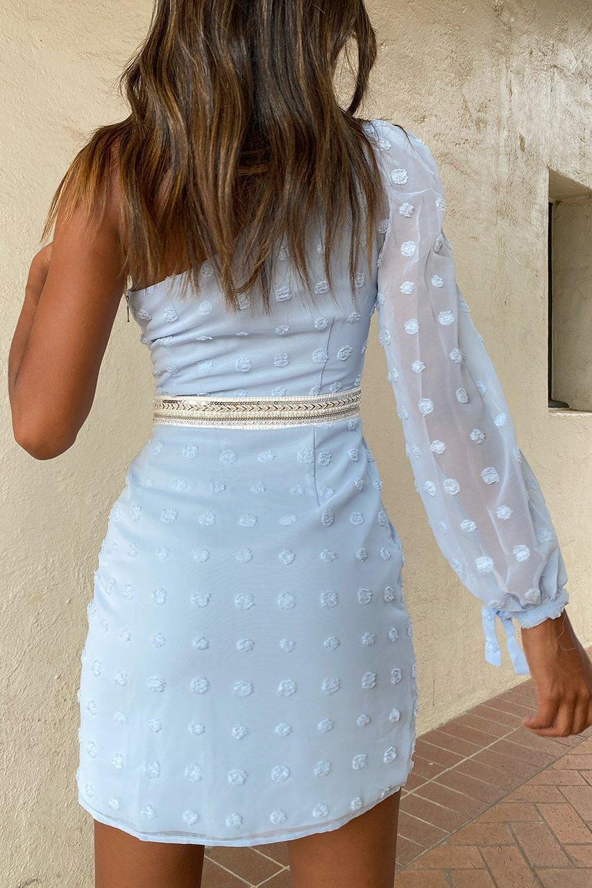 alira mini dress Akira Teal Tie Mini Dress - US 2