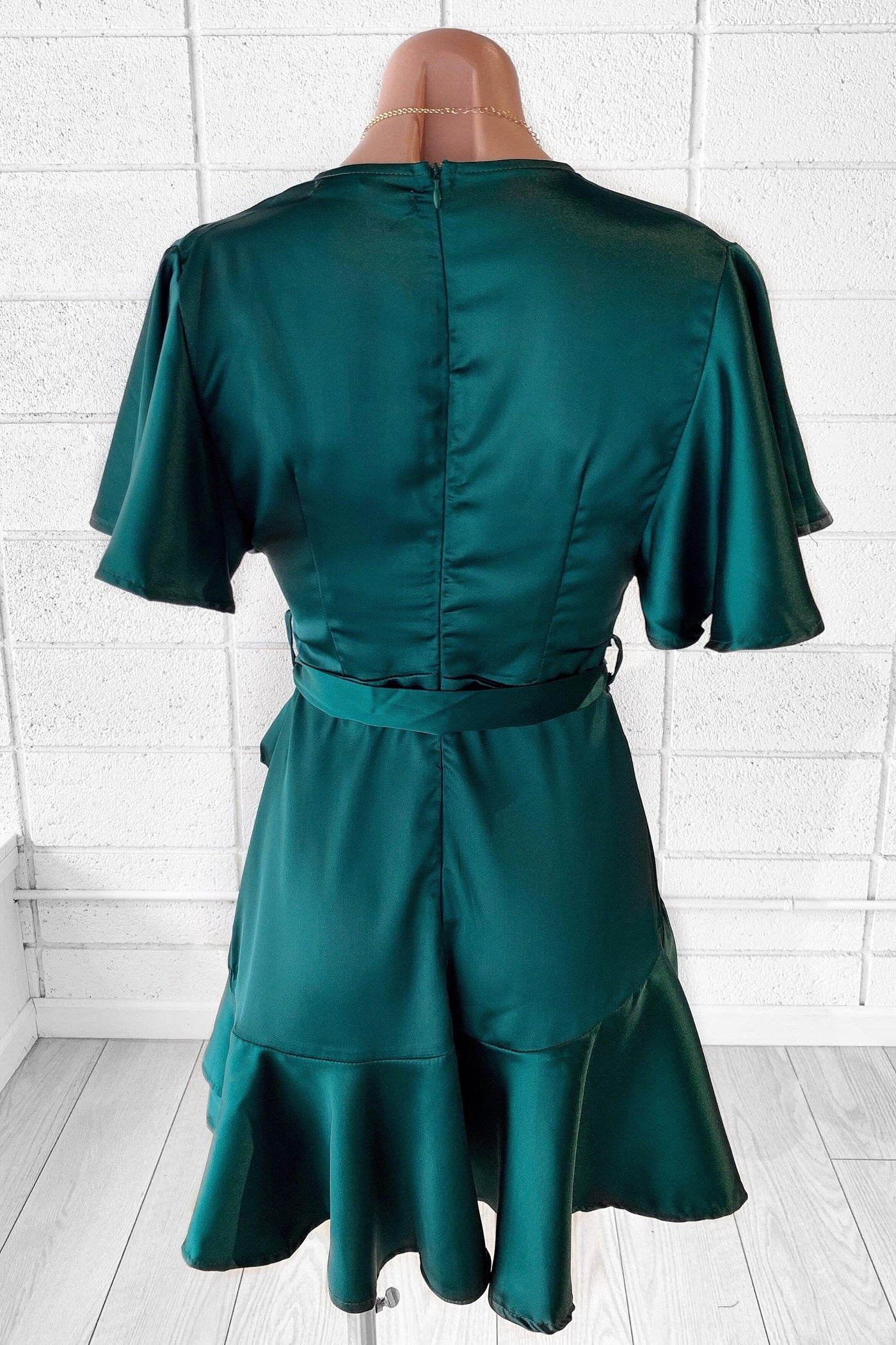 Almeria Dress - Emerald Green - SHOPJAUS - JAUS