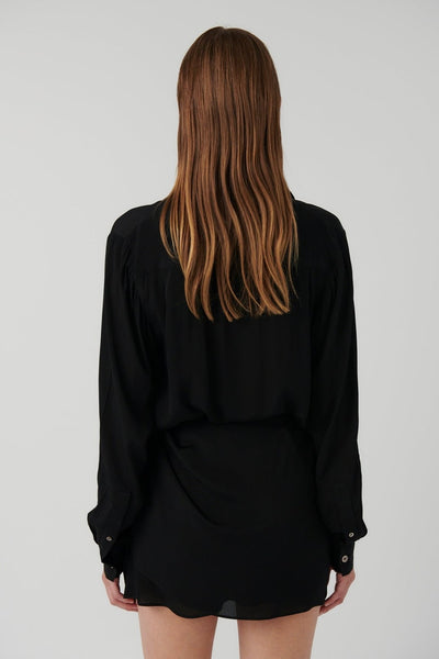 Alora Shirt - Black - SHOPJAUS - JAUS