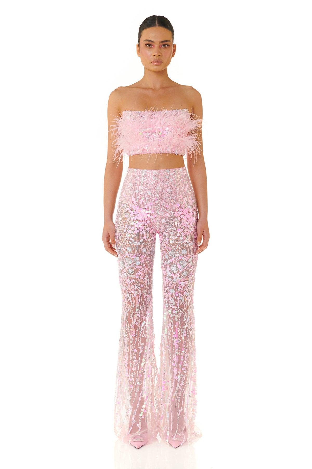 Alyce Pants - Pink - JAUS