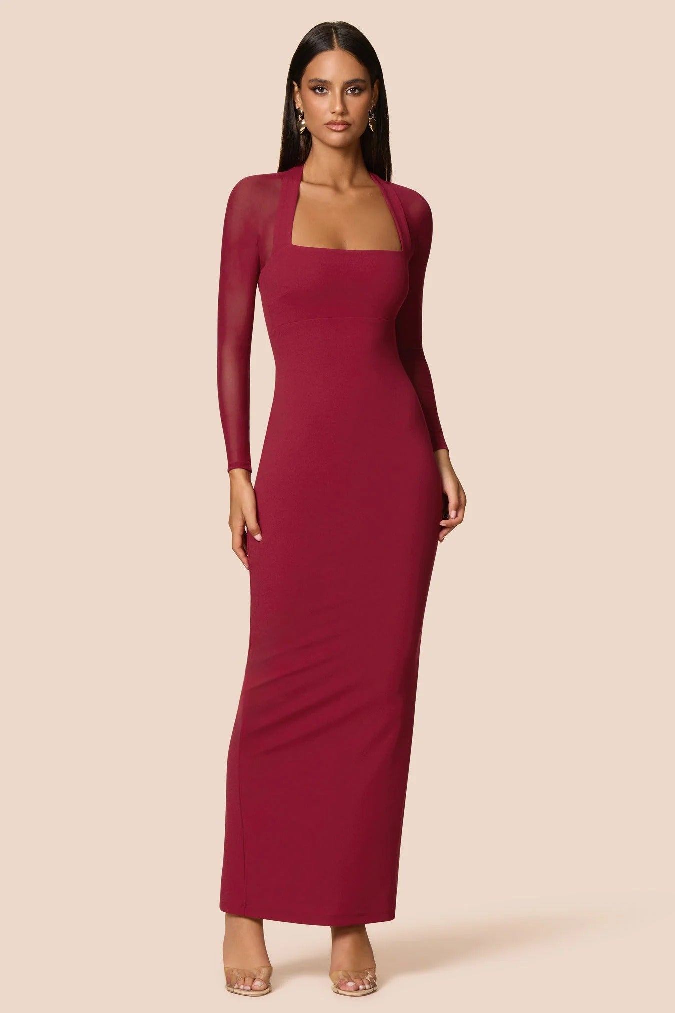 Nookie Amore Maxi Dress - Ruby Nookie Amore Maxi Dress - Ruby