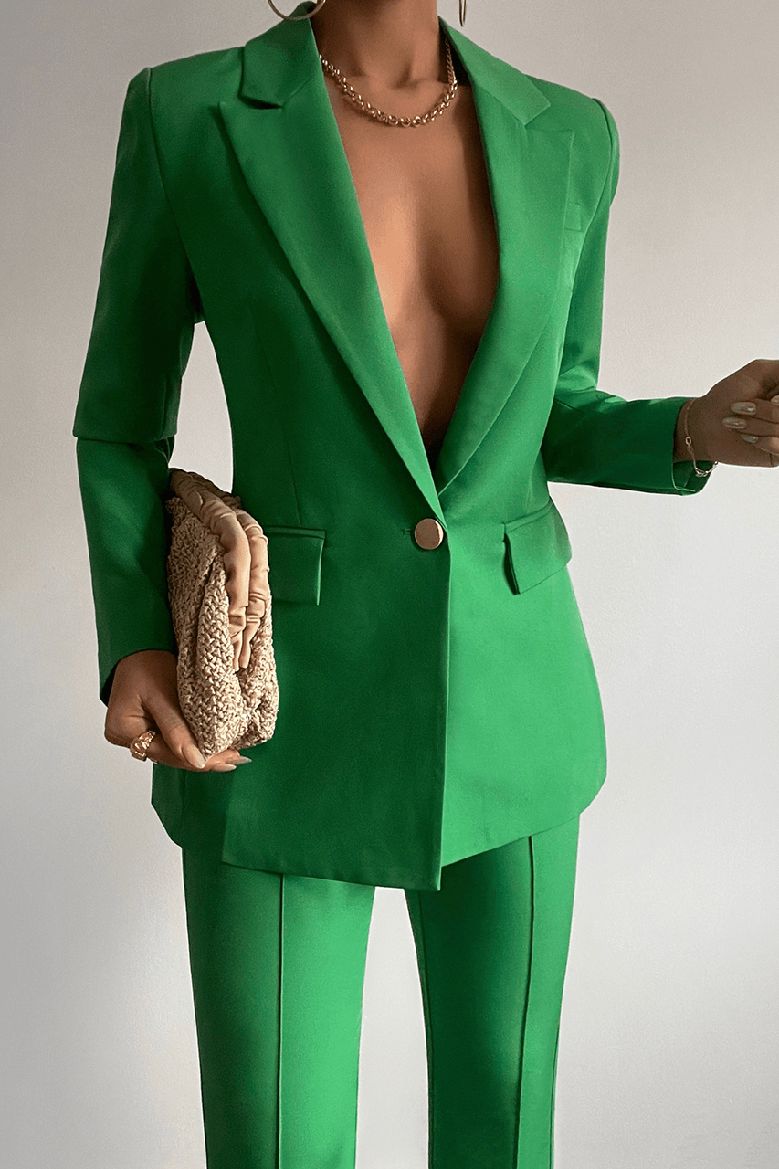 Amy Blazer - Green - JAUS
