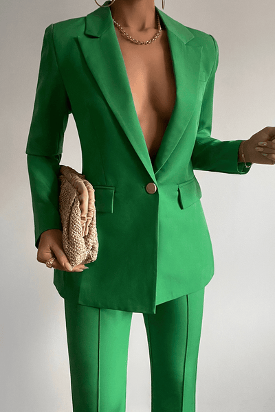 Amy Blazer - Green - JAUS