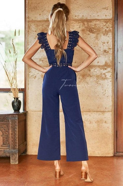 Anastasia Jumpsuit - Navy - SHOPJAUS - JAUS