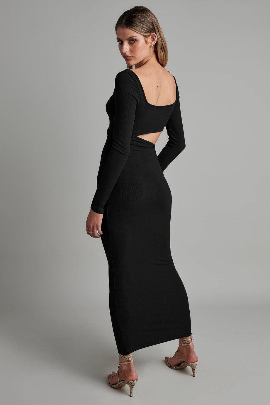 Angel Maxi Dress - Black | JAUS Angel Maxi Dress - Black | JAUS