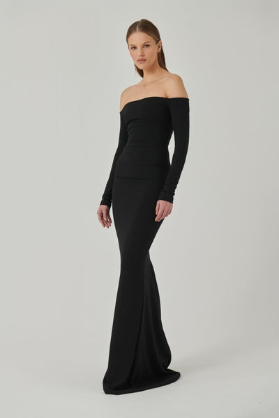 Anita Gown - Black - SHOPJAUS - JAUS