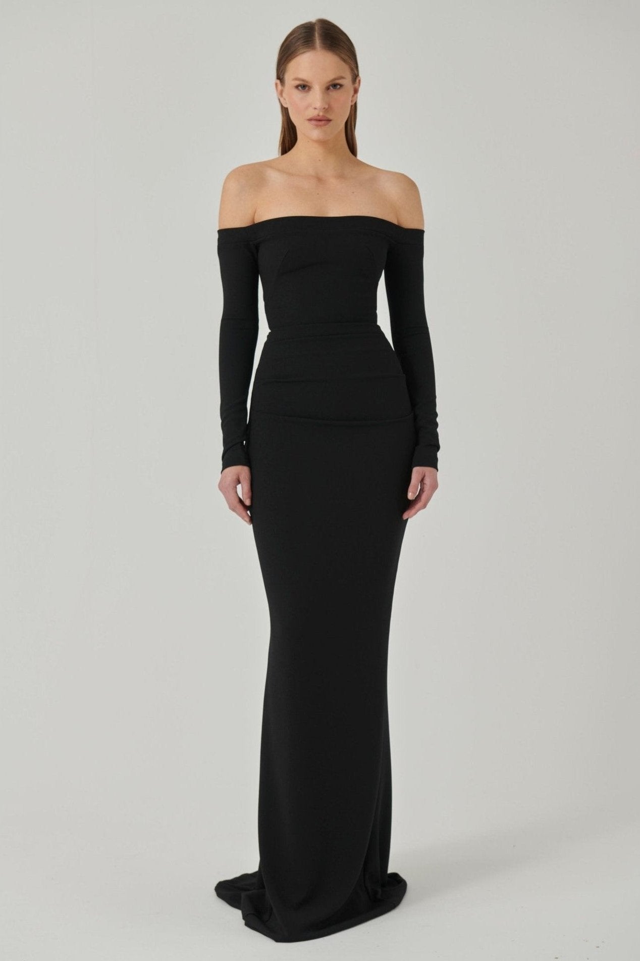 Anita Gown - Black - SHOPJAUS - JAUS