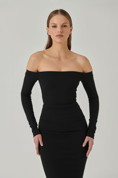 Anita Gown - Black - SHOPJAUS - JAUS