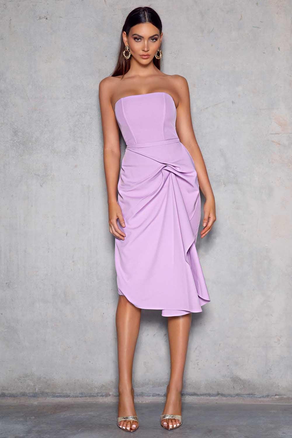 Arell Dress - Lavender - JAUS