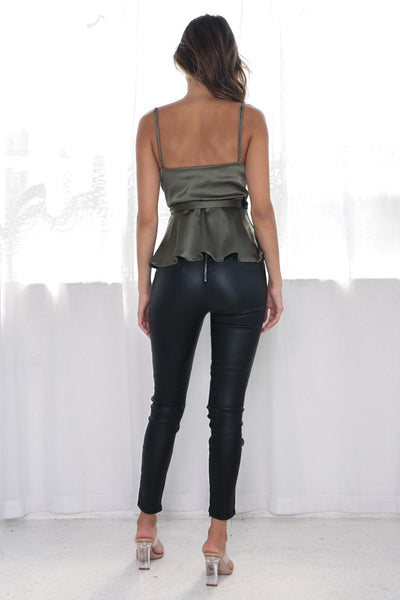 Arlo Top - Olive - JAUS