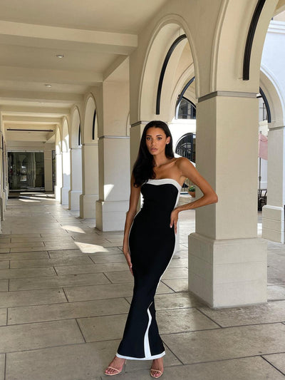 Ashley Dress - Black - JAUS