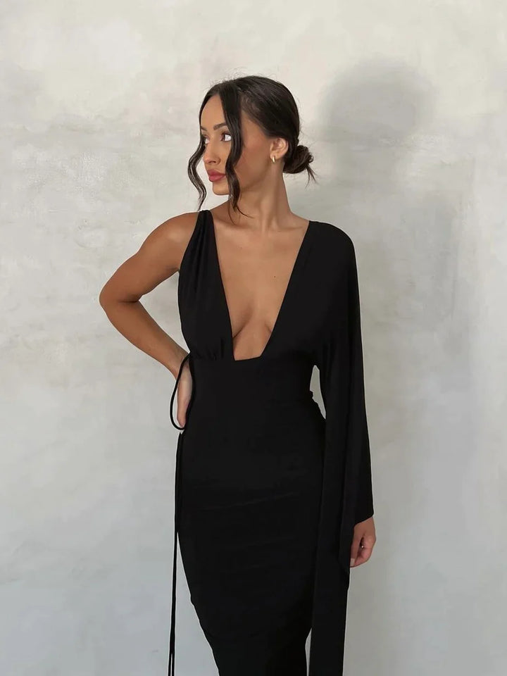 athena black dress Athena Gown - Black