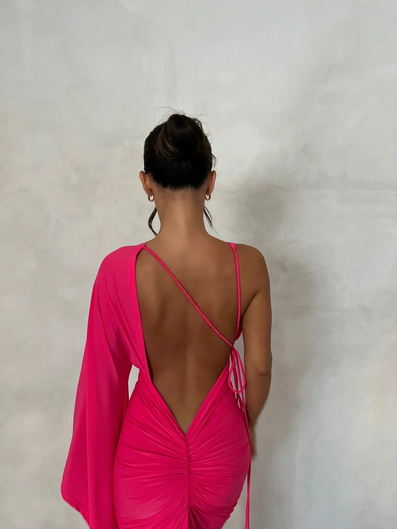 Athena Gown - Fuchsia - JAUS