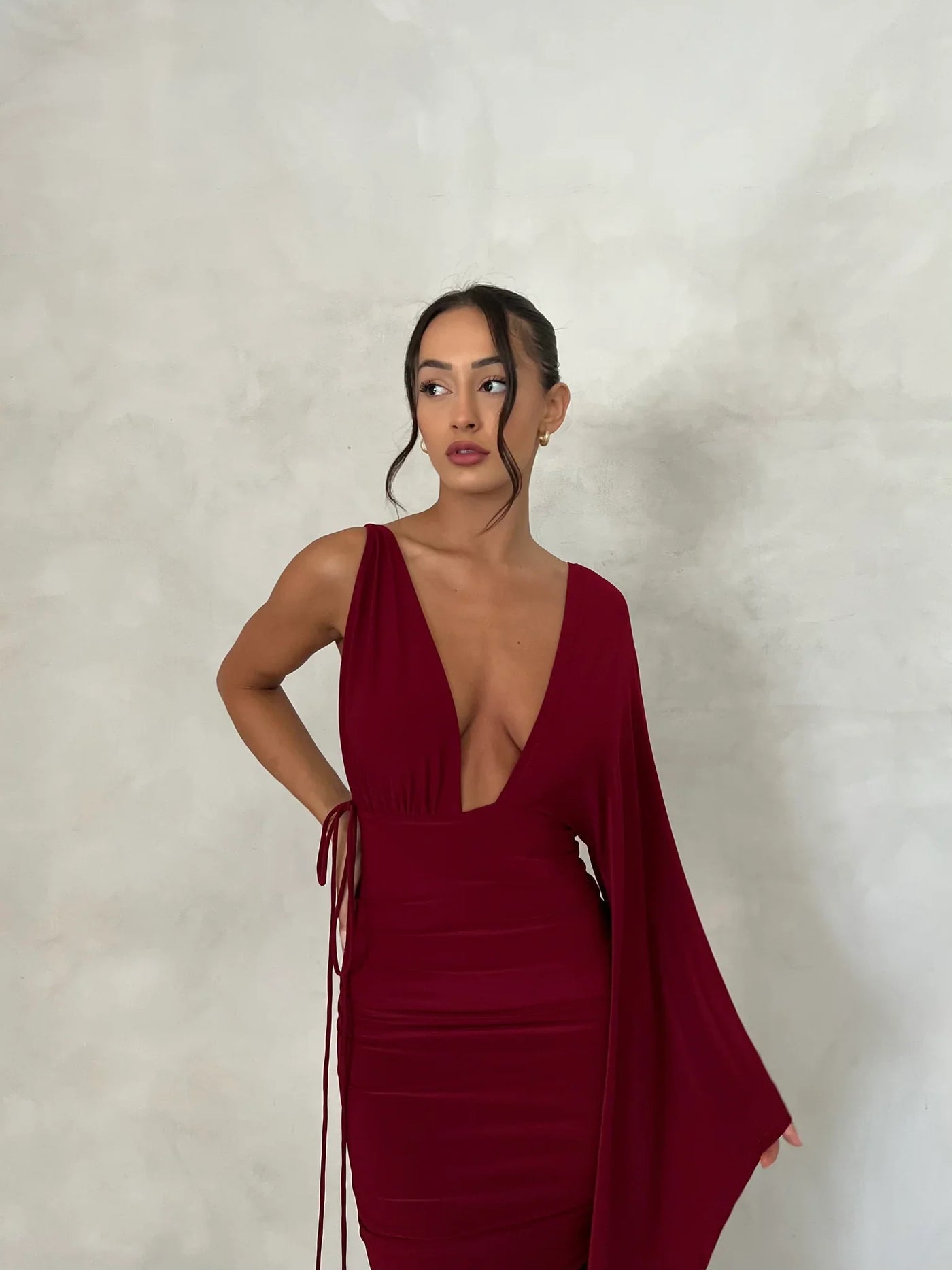 Athena Gown - Wine - JAUS