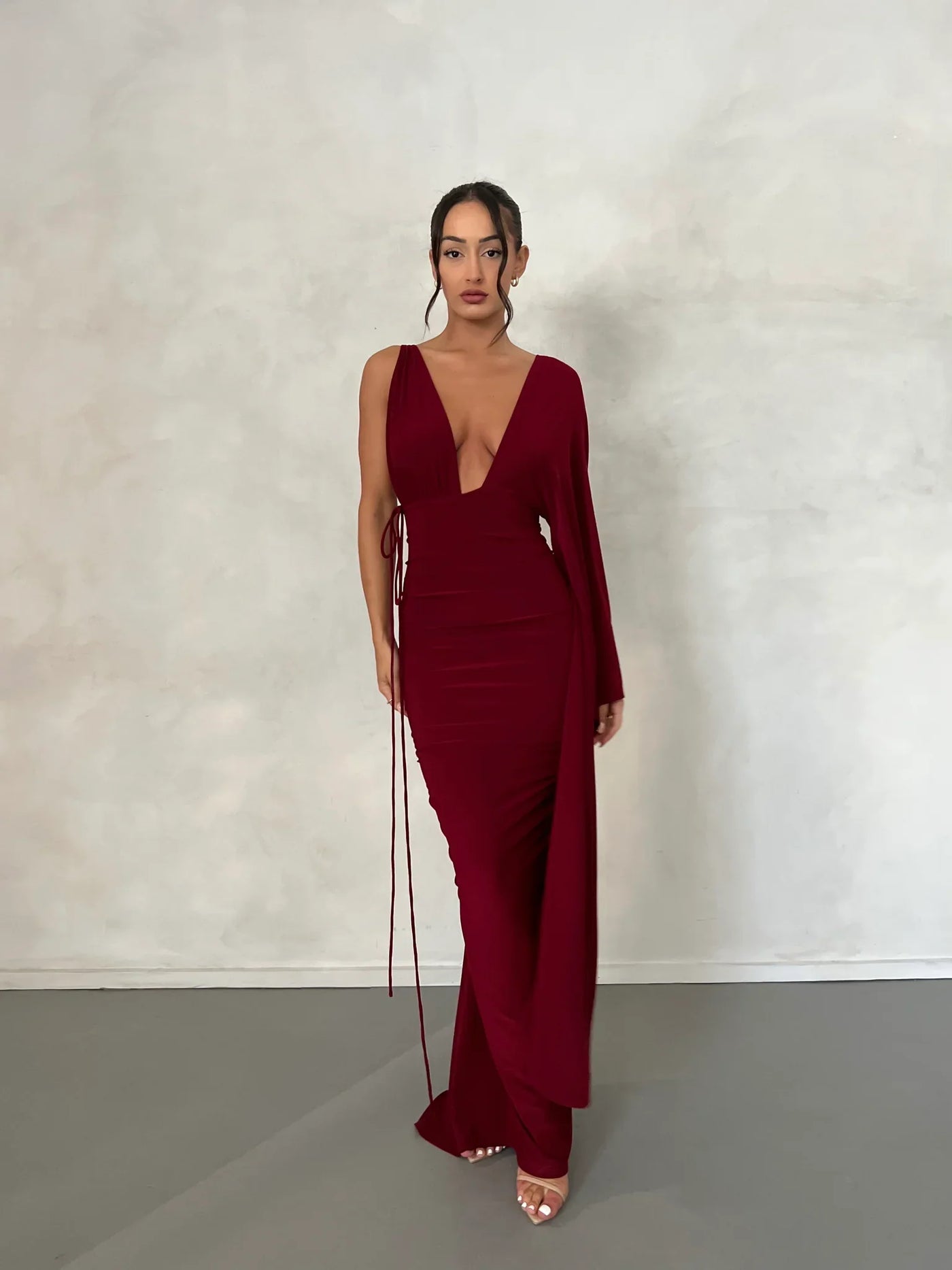 Athena Gown - Wine - JAUS