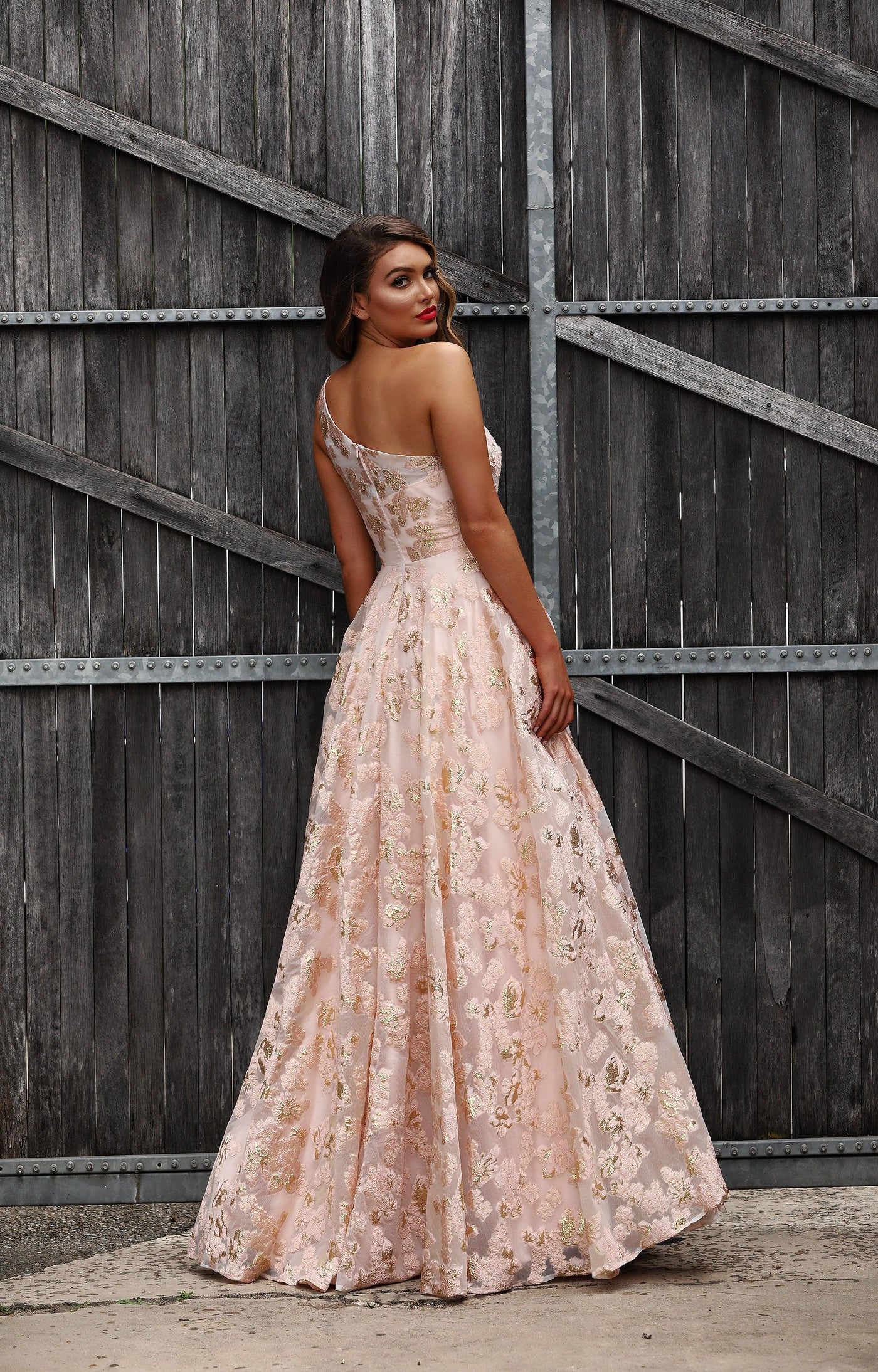 Aura Gown - Pink - JAUS