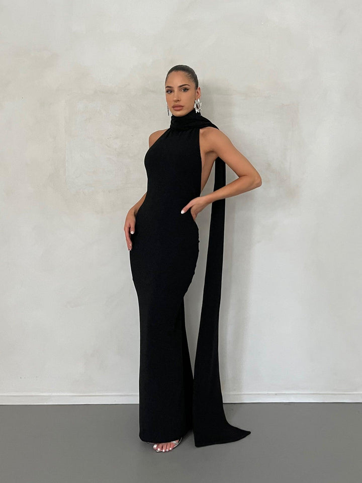 Aurora Gown - Black Foil | JAUS Aurora Gown - Black Foil | JAUS