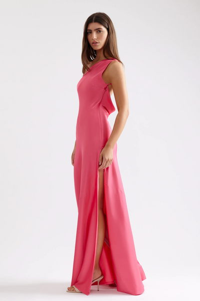 Gina Dress - Deep Pink - SHOPJAUS - JAUS