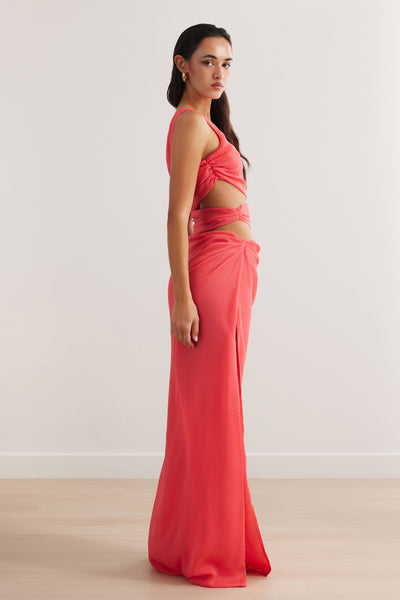 Aurea Dress - Flamingo - SHOPJAUS - JAUS