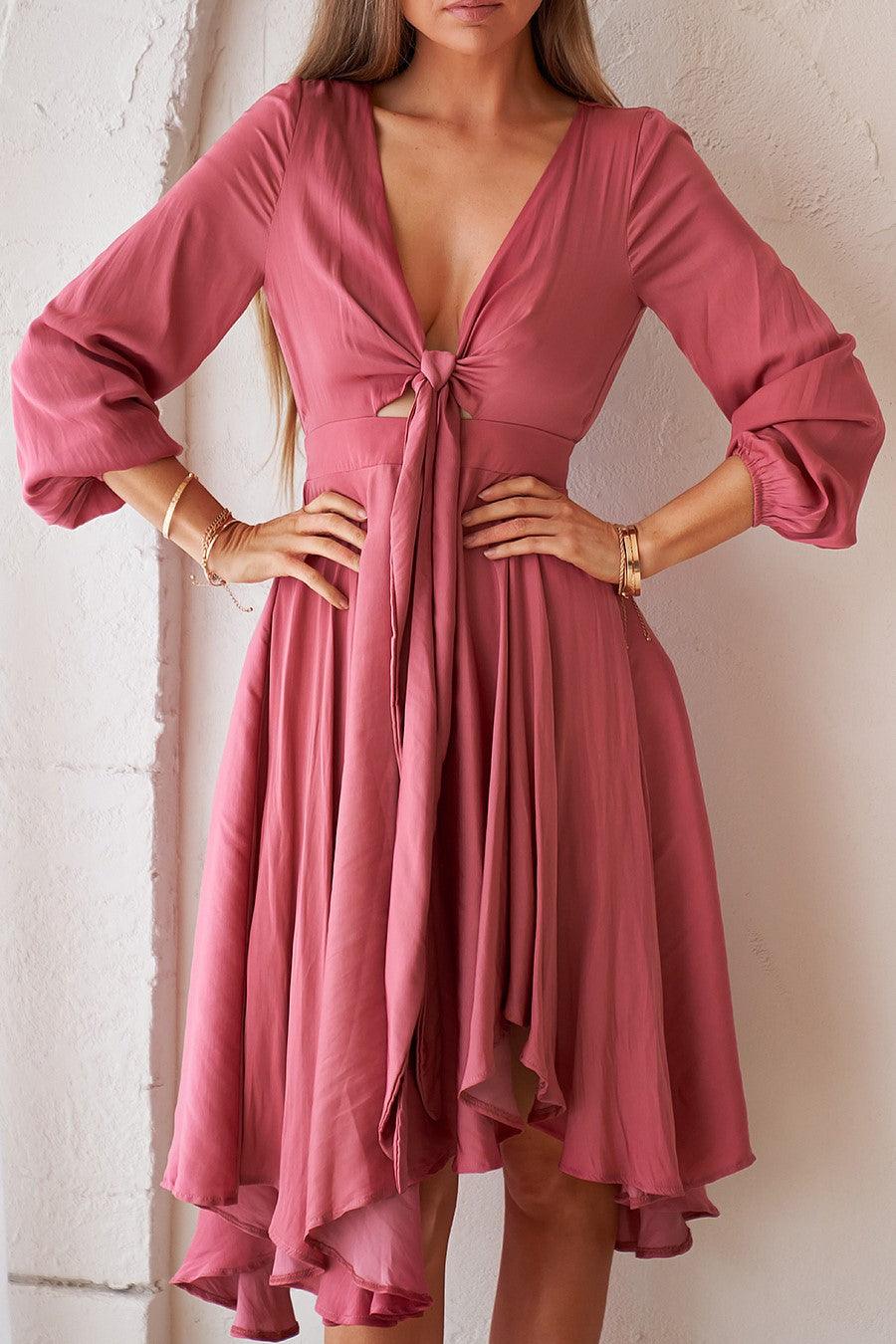 Balance Dress - Mauve - JAUS