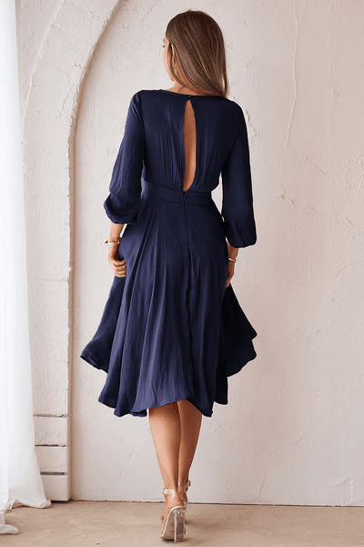 Balance Dress - Navy - JAUS