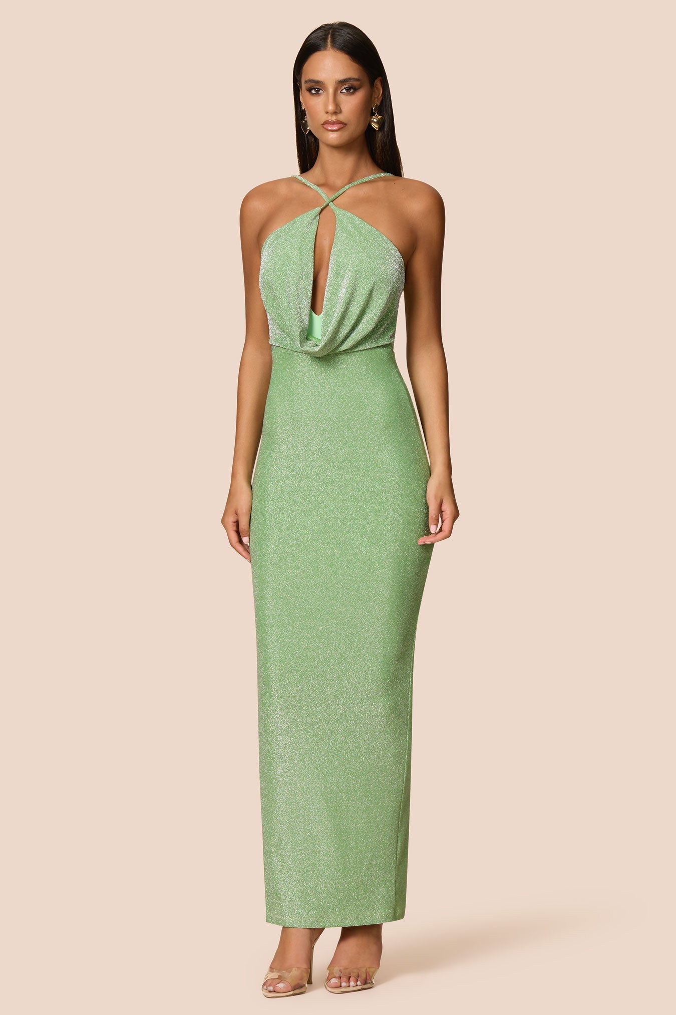 Nookie Bianca 2-Way Halter Gown - Lily
