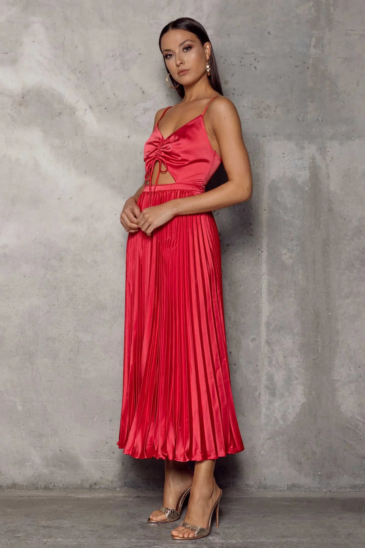Bianca Dress - Watermelon Red Bianca Dress - Watermelon Red