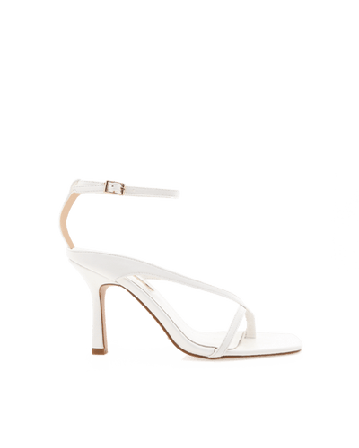Billini Stefani Heels - White - SHOPJAUS - JAUS