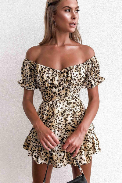 Bonita Romper - Yellow Leopard - SHOPJAUS - JAUS