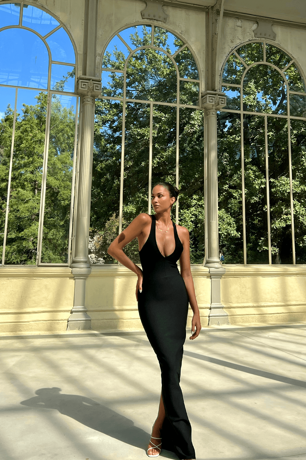 Brie Gown - Black - JAUS