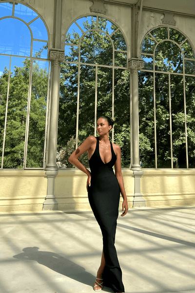 Brie Gown - Black - JAUS