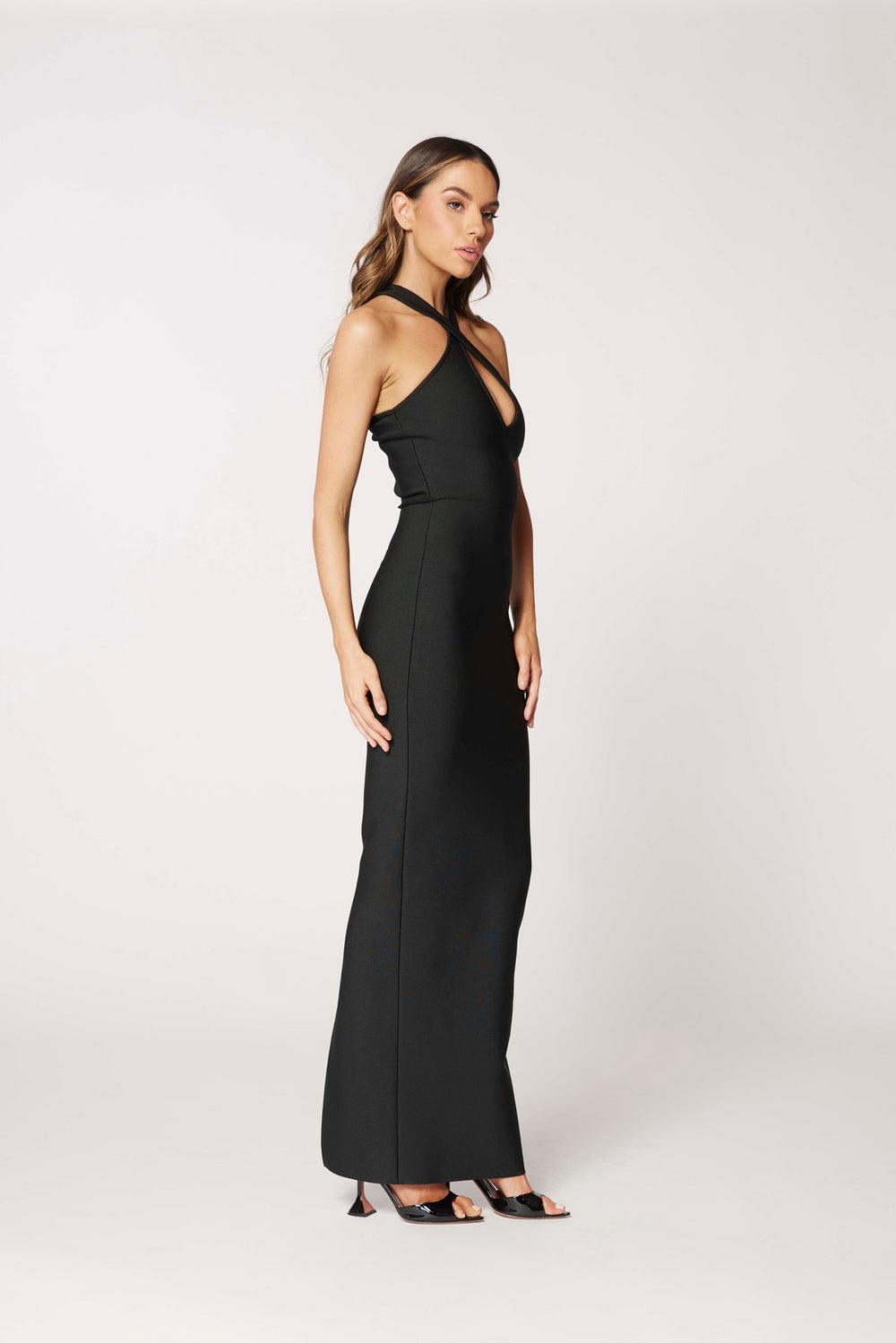 Brie Gown - Black - JAUS
