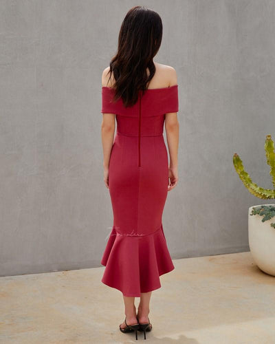 Brienne Dress - Watermelon - JAUS