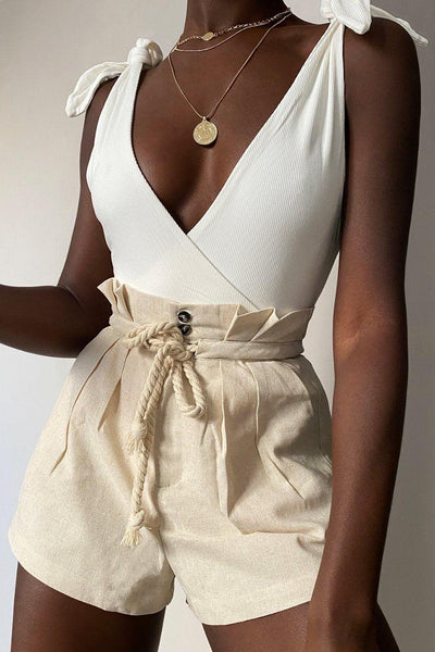 Bronte Bodysuit - White - SHOPJAUS - JAUS