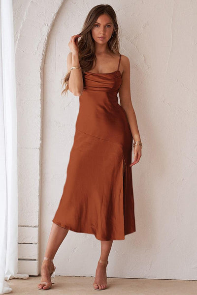 Carmen Dress - Chocolate - JAUS