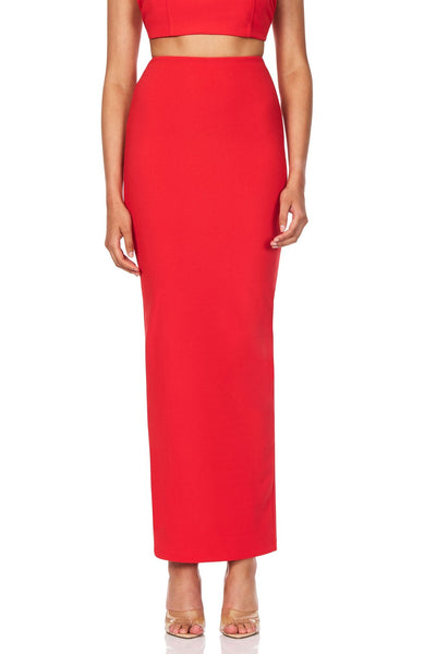 Nookie Caroline Maxi Skirt - Red - SHOPJAUS - JAUS