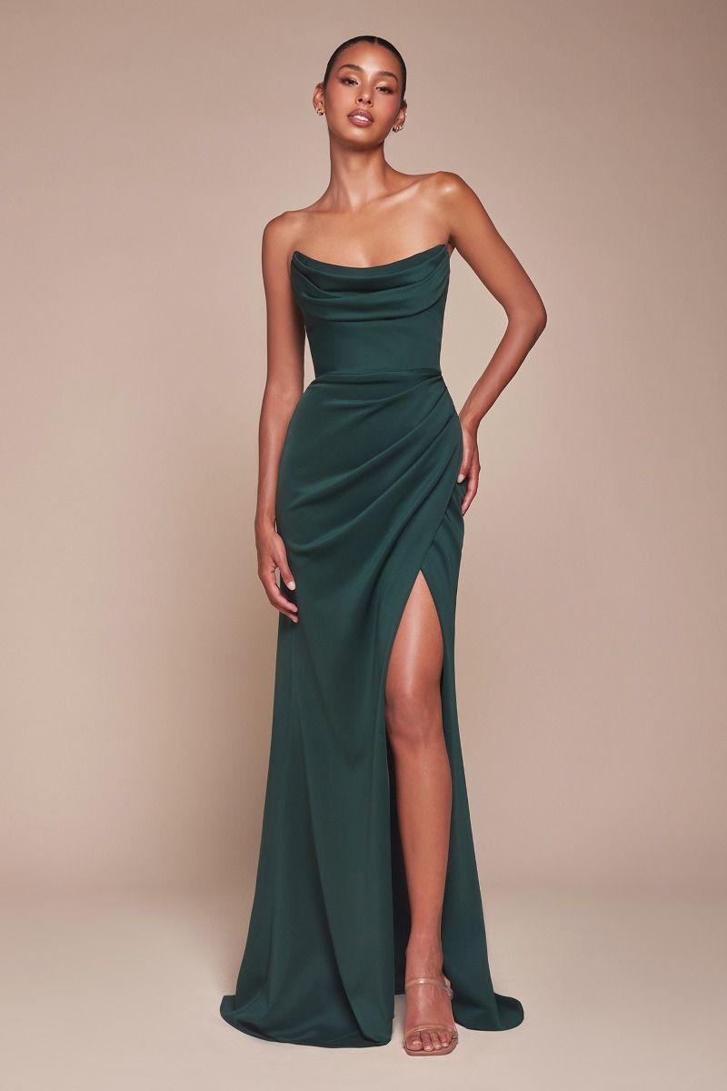 Amiya Dress - Emerald - SHOPJAUS - JAUS