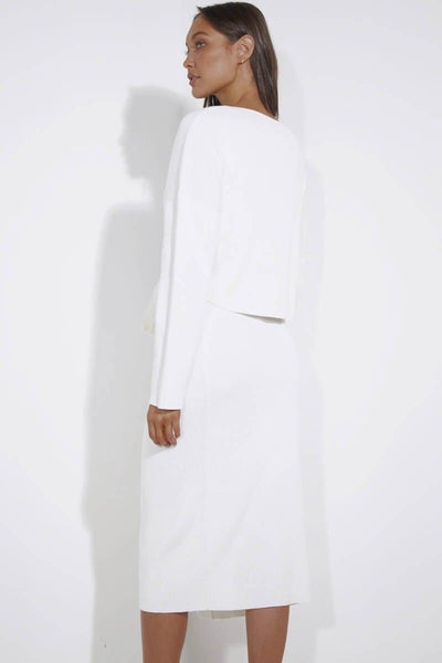 Cece Knit Set - White - JAUS